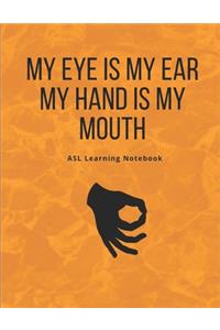 ASL Learning Notebook