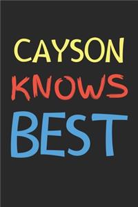 Cayson Knows Best