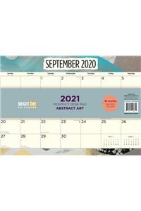 Cal 2021- Jv Abstract Art Desk Pad