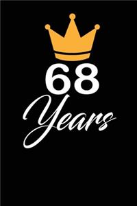 68 years