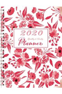 2020 Monthly and Weekly Planner