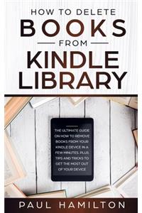 How to Delete Books from Kindle Library