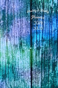 Monthly & Weekly Planner 2019 - 2020