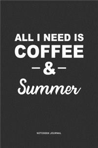 All I Need Is Coffee & Summer