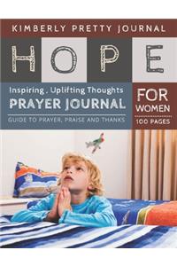 Hope Prayer Journal for Women