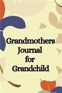 Grandmothers Journal for Grandchild