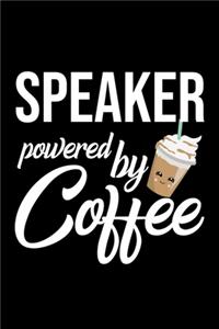 Speaker Powered by Coffee