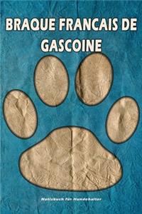 Braque Francais de Gascoine Notizbuch für Hundehalter