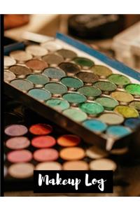 Makeup Logbook To Keep Track Of All Make-Up Styles, Brush Stroke, Color Scheme, Style, etc. - Best Gift For Cosmetologists, Beautician, Beauty School Students