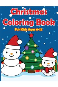 Christmas Coloring Books for Kids Ages 6-12