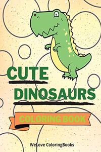 Cute Dinosaurs Coloring Book