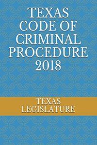 Texas Code of Criminal Procedure 2018