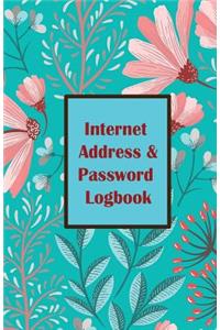 Internet Address & Password Logbook