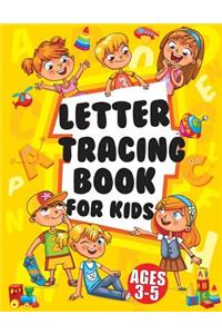 Letter Tracing Books for Kids Ages 3-5
