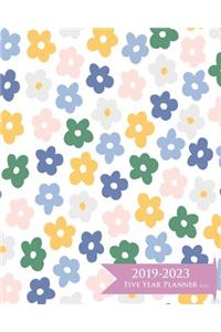 2019-2023 Five Year Planner- Petals