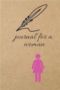 Journal for a Woman