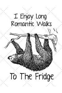 I Enjoy Long Romantic Walks to the Fridge