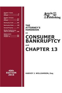 Attorney's Handbook on Consumer Bankruptcy and Chapter 13