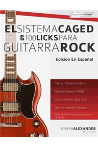 sistema CAGED y 100 licks para guitarra rock