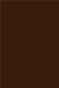 Chocolate Brown 101 - Lined with Margins Notebook
