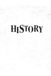 History Notebook