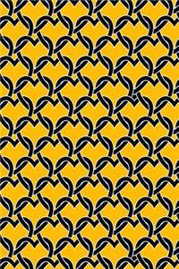 Bullet Journal Notebook Chained Hearts Pattern 16