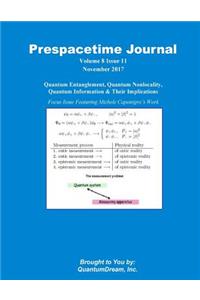 Prespacetime Journal Volume 8 Issue 11