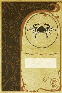 Monogram Cancer Notebook