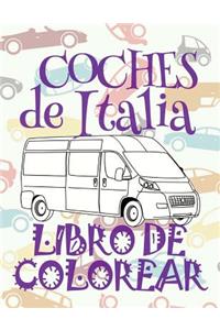coches de italia libro de colorear