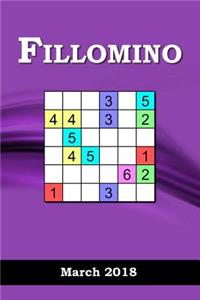 Fillomino: March 2018