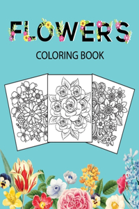 Flowers Coloring Book