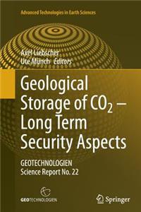 Geological Storage of Co2 - Long Term Security Aspects