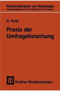 Praxis Der Umfrageforschung