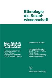 Ethnologie ALS Sozialwissenschaft