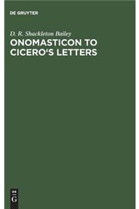 Onomasticon to Cicero's Letters