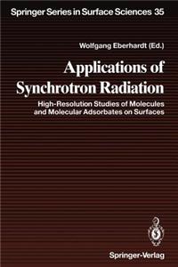 Applications of Synchrotron Radiation