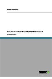 Vorurteile in lerntheoretischer Perspektive