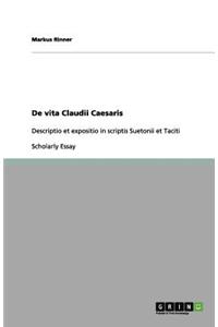 de Vita Claudii Caesaris