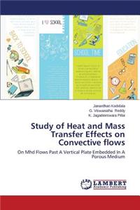 Study of Heat and Mass Transfer Effects on Convective flows