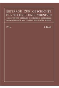 Beiträge Zur Geschichte Der Technik Und Industrie