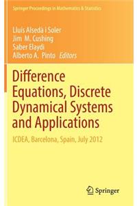 Difference Equations, Discrete Dynamical Systems and Applications