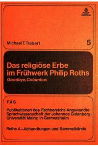 Das religioese Erbe im Fruehwerk Philip Roths
