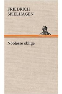 Noblesse Oblige