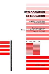 Metacognition Et Education