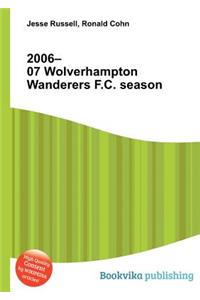 2006-07 Wolverhampton Wanderers F.C. Season