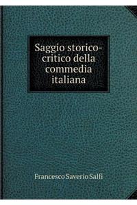 Saggio Storico-Critico Della Commedia Italiana