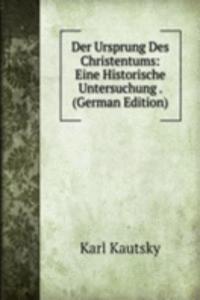 Der Ursprung des Christentums