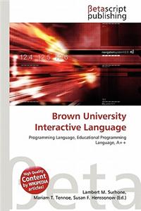 Brown University Interactive Language