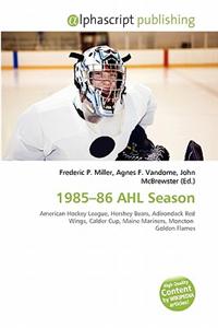 1985-86 Ahl Season