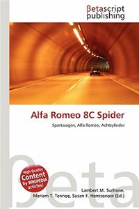Alfa Romeo 8c Spider